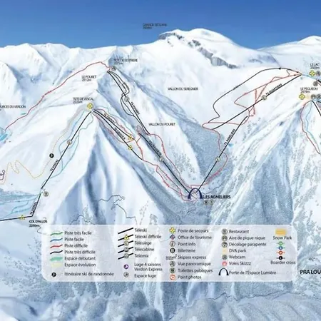 דירה T2 Renove- Praloup 1600-parking Prive, Proche Station *