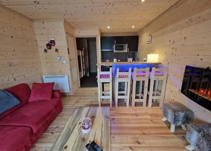 דירה T2 Renove- Praloup 1600-parking Prive, Proche Station Uvernet-Fours