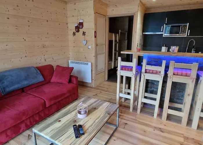 דירה T2 Renove- Praloup 1600-parking Prive, Proche Station Uvernet-Fours